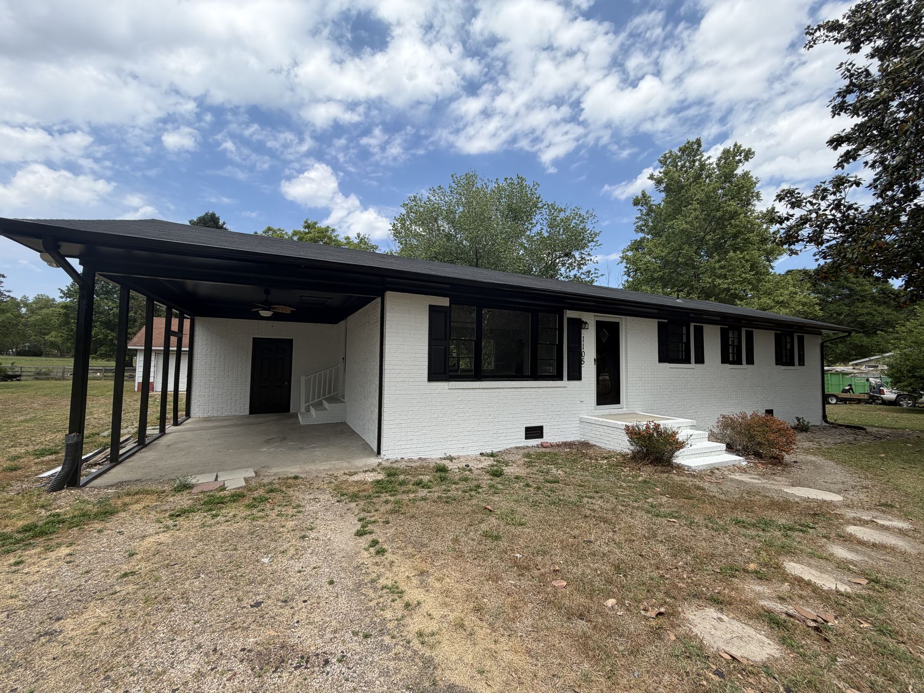 Commercial painting style exterior finish in Wendell NC